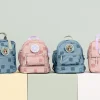 Plecak mini kwadratowy Pattern Party Blue