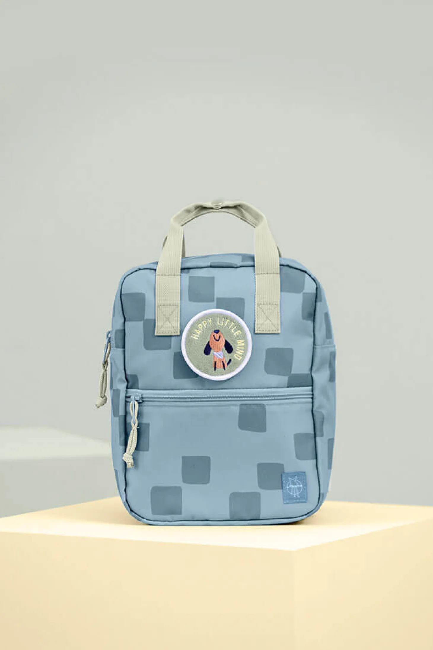 Plecak mini kwadratowy Pattern Party Blue