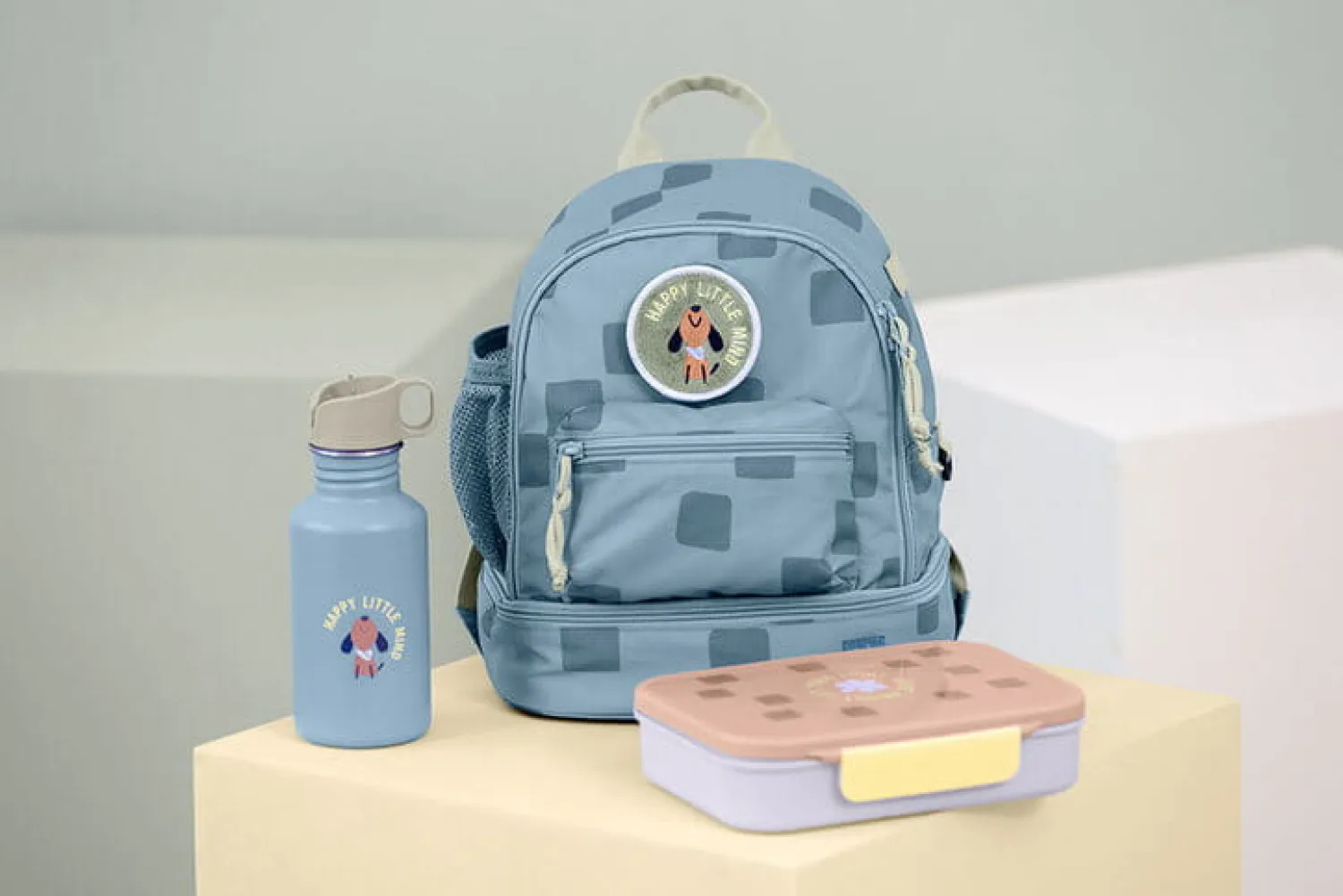 Plecaki I Torebki Dziecięce|Plecaki I Torebki Dziecięce | Lassig Plecak mini Pattern Party Blue