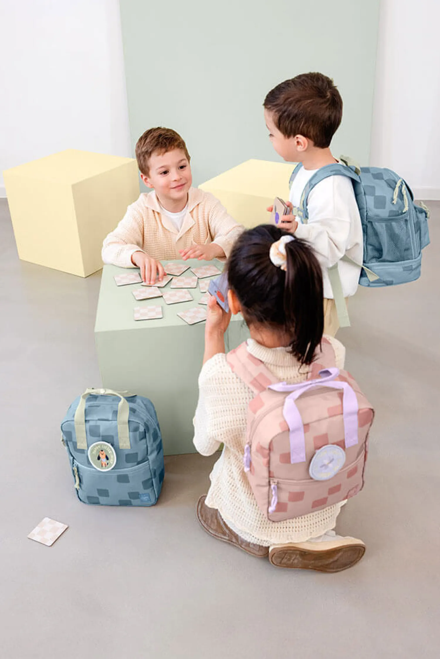 Plecaki I Torebki Dziecięce|Plecaki I Torebki Dziecięce | Lassig Plecak mini Pattern Party Blue