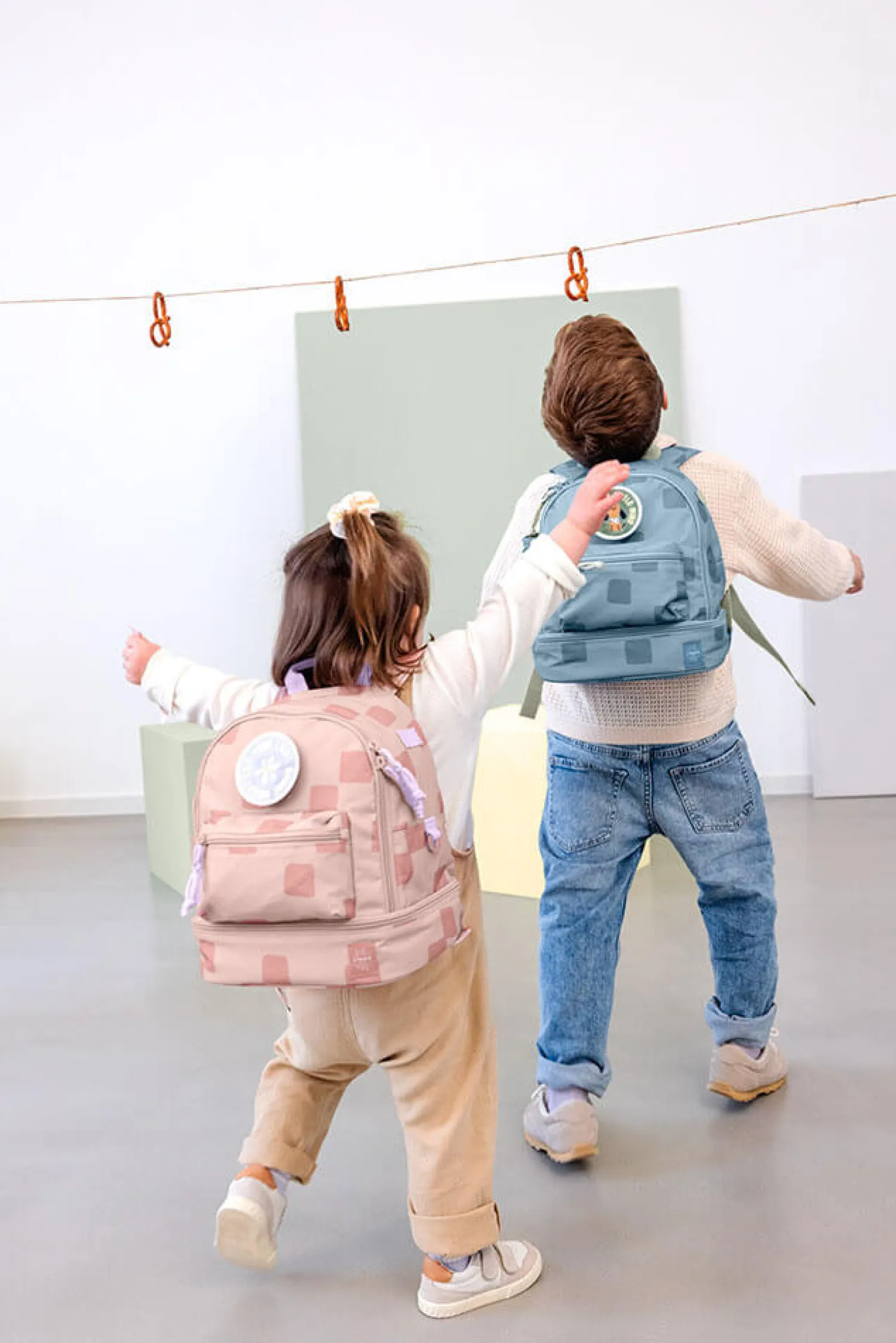 Plecaki I Torebki Dziecięce|Plecaki I Torebki Dziecięce | Lassig Plecak mini Pattern Party Blue