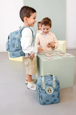 Plecaki I Torebki Dziecięce|Plecaki I Torebki Dziecięce | Lassig Plecak mini Pattern Party Blue