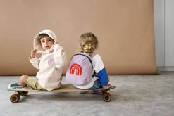 Plecak mini sztruks, Little Gang - Rainbow lilac
