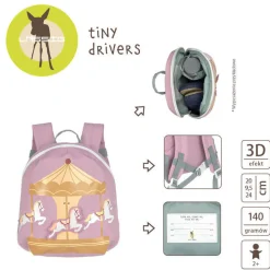Plecak mini Tiny Drivers Karuzela