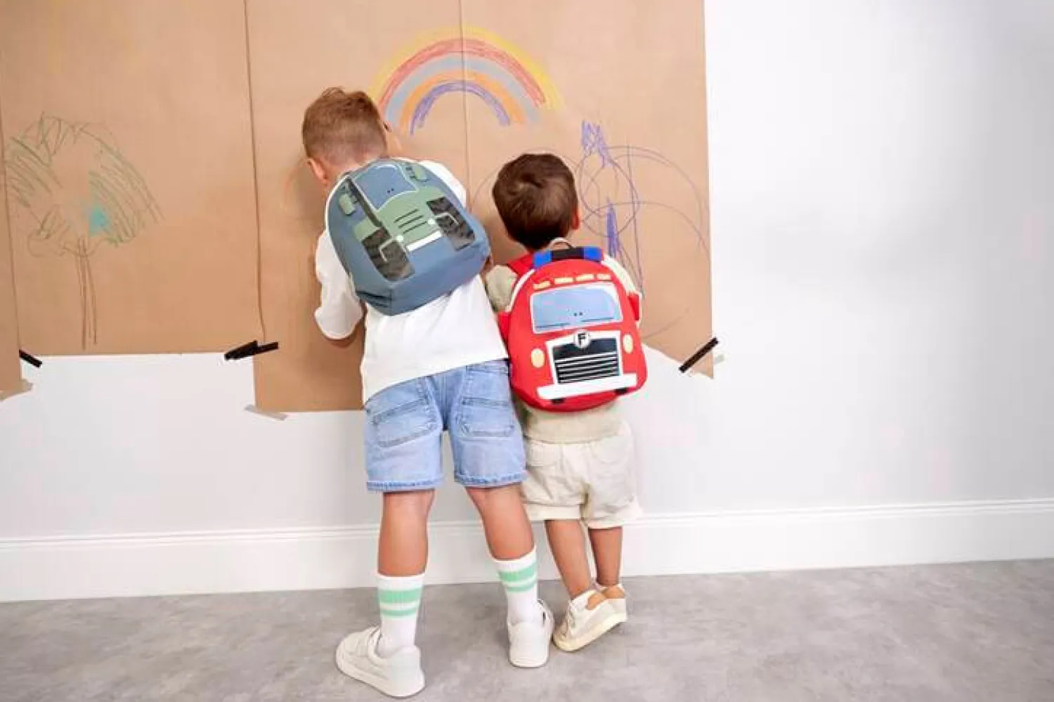 Plecaki I Torebki Dziecięce|Plecaki I Torebki Dziecięce | Lassig Plecak mini Tiny Drivers Traktor