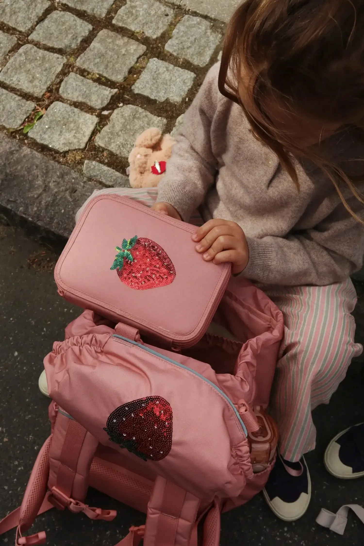 Plecaki I Torebki Dziecięce|Plecaki I Torebki Dziecięce | Konges slojd Plecak szkolny Clover - rosette
