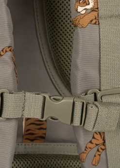 Plecaki I Torebki Dziecięce | Konges slojd Plecak szkolny Clover - tiger oak