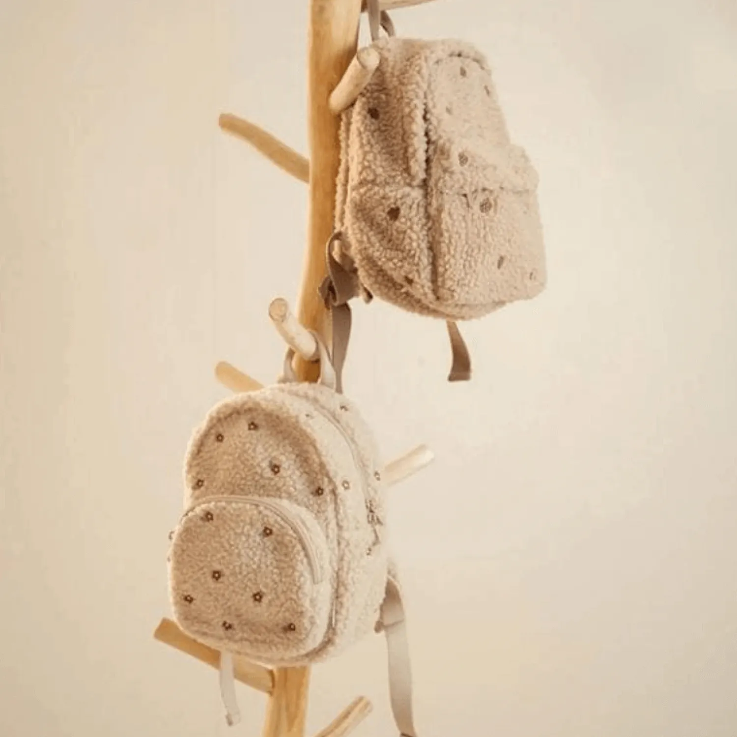 Plecaki I Torebki Dziecięce|Plecaki I Torebki Dziecięce | Little Dutch Plecak Teddy Taupe Forest Friends
