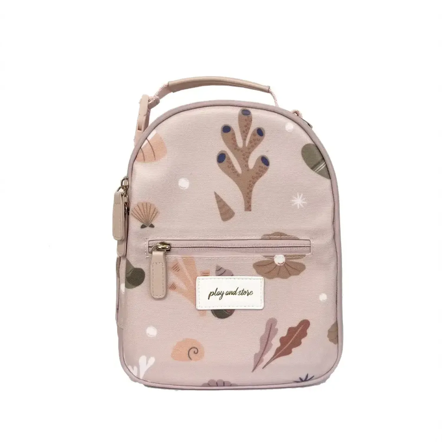 Przechowywanie Jedzenia|Przydatne Akcesoria | Play&Store Plecak termiczny na lunch - Shells, pink