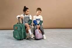 Plecaki I Torebki Dziecięce|Plecaki I Torebki Dziecięce | Lassig Plecak - walizka na kółkach 2w1 Little Gang dark green