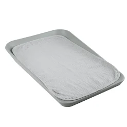 Prześcieradła Na Przewijak|Prześcieradła Na Przewijak | Leander Podkład muślinowy na przewijak MATTY™ 2-pak - grey, sage green
