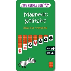 Idealne W Podróży|Gry Karciane | The Purple Cow Podróżna gra magnetyczna - Pasjans