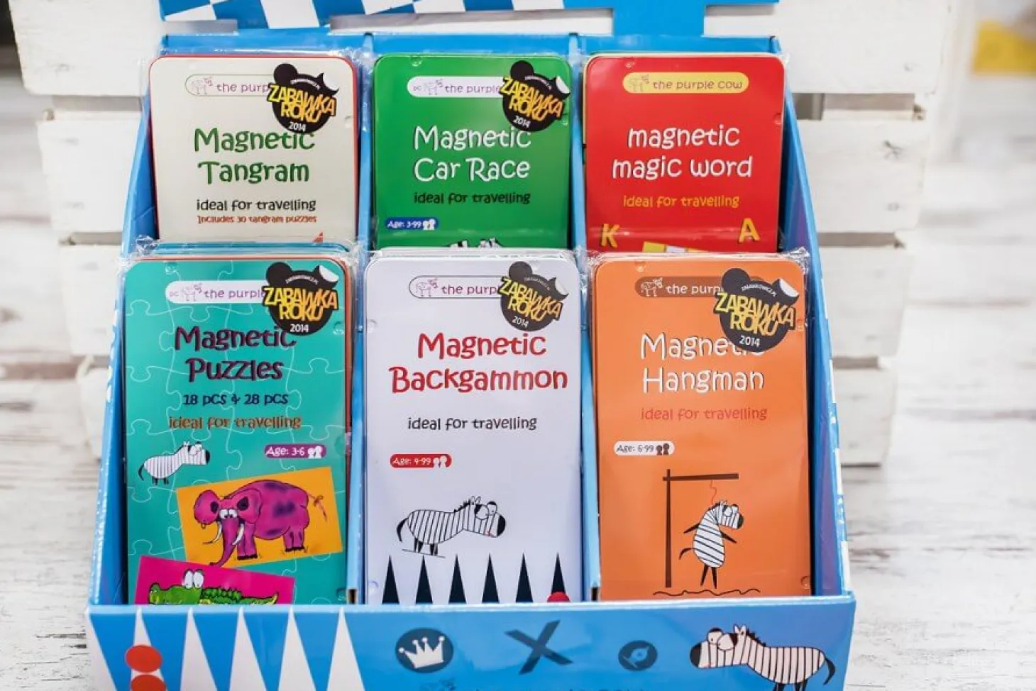 Podróżna gra magnetyczna - Warcaby