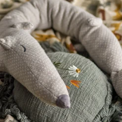 Dekoracje Dziecięce|Poduszki Ozdobne | Bloomingville Mini Poduszka dekoracyjna Elinna - Grey