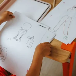 Idealne W Podróży|6 Lat+ | Kidywolf Podświetlany tablet do nauki pisania i rysowania KIDYDRAW-PRO - różowy