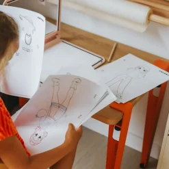 Idealne W Podróży|6 Lat+ | Kidywolf Podświetlany tablet do nauki pisania i rysowania KIDYDRAW-PRO - różowy