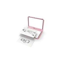 Idealne W Podróży|6 Lat+ | Kidywolf Podświetlany tablet do nauki pisania i rysowania KIDYDRAW-PRO - różowy