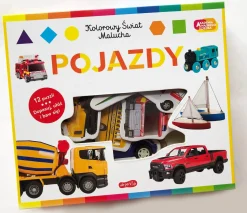 Ruchome Elementy|0-2 Lat | HarperCollins Pojazdy. Akademia mądrego dziecka. Kolorowy świat malucha
