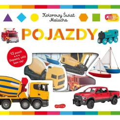 Ruchome Elementy|0-2 Lat | HarperCollins Pojazdy. Akademia mądrego dziecka. Kolorowy świat malucha