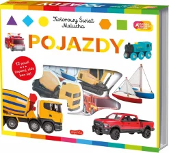Ruchome Elementy|0-2 Lat | HarperCollins Pojazdy. Akademia mądrego dziecka. Kolorowy świat malucha