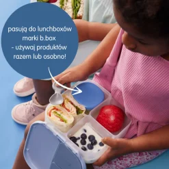 Przechowywanie Jedzenia|Przydatne Akcesoria | b.box Pojemniki na przekąski 3 szt., Ocean