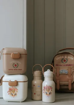 Lunchboxy|Przechowywanie Jedzenia | Elodie Details Pojemnik na drugie śniadanie i przekąski - Rosy Bow Leo