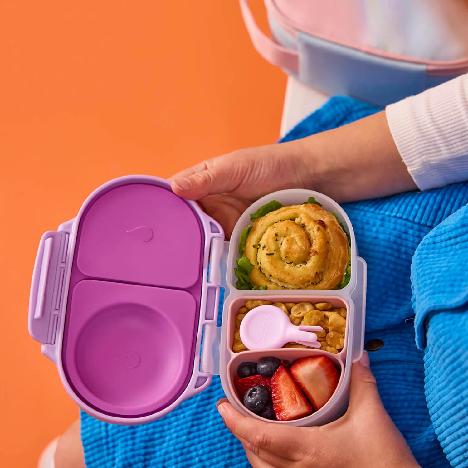 Lunchboxy|Przechowywanie Jedzenia | b.box Pojemnik na przekąski - Sugar Plum