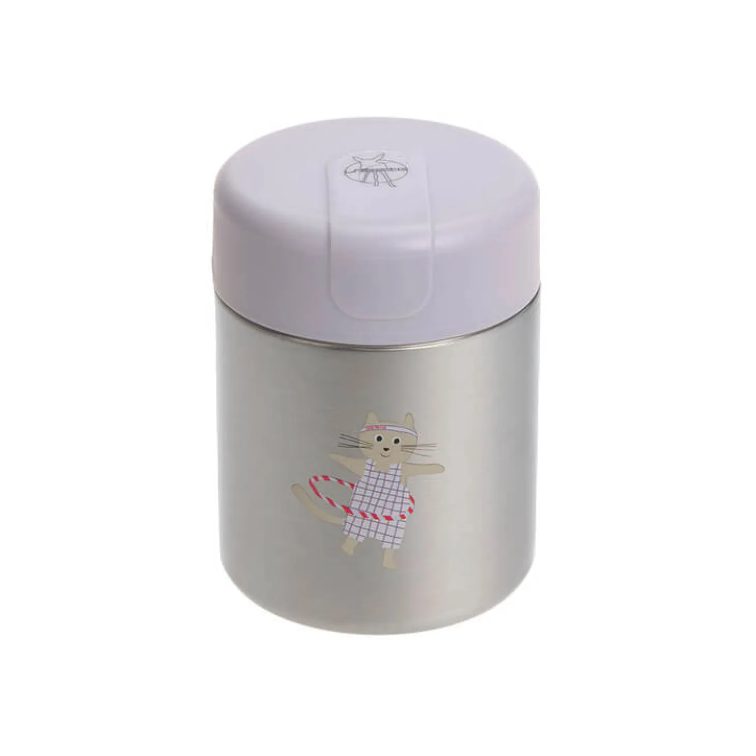 Lunchboxy|Przechowywanie Jedzenia | Lassig Pojemnik - termos obiadowy 315 ml Tiny Team Kotek