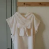 Ręczniki I Myjki | Elodie Details Ponczo kąpielowe - creamy white 1-3 lata