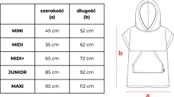 Ponczo kąpielowe Surf DRAGON - green