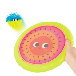 8 Lat+|Aktywizujące | B.Toys Poppin’ Paddles – gra zręcznościowa – sprężyste dyski z kudłatymi piłeczkami
