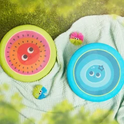 8 Lat+|Aktywizujące | B.Toys Poppin’ Paddles – gra zręcznościowa – sprężyste dyski z kudłatymi piłeczkami