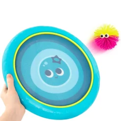 8 Lat+|Aktywizujące | B.Toys Poppin’ Paddles – gra zręcznościowa – sprężyste dyski z kudłatymi piłeczkami