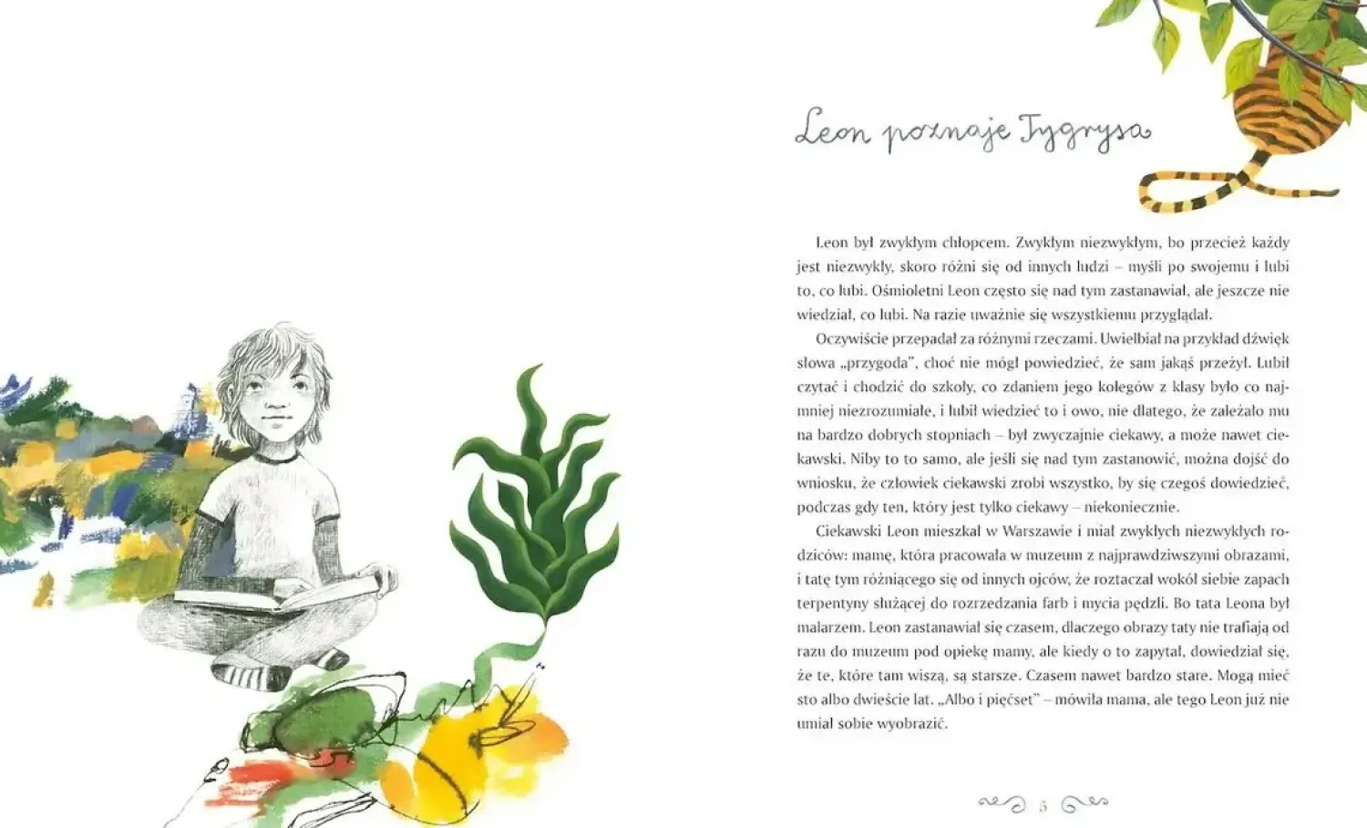 5-8 Lat | Wydawnictwo Literatura Porozmawiajmy o sztuce, Tygrysie
