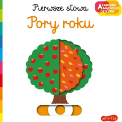 Ruchome Elementy|0-2 Lat | HarperCollins Pory roku. Akademia Mądrego Dziecka. Pierwsze słowa