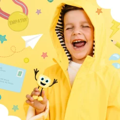 Zabawki Do Kąpieli|6 Lat+ | Glo Pals Postać do kąpieli Alex - zestaw z dwiema kostkami sensorycznymi świecącymi w wodzie