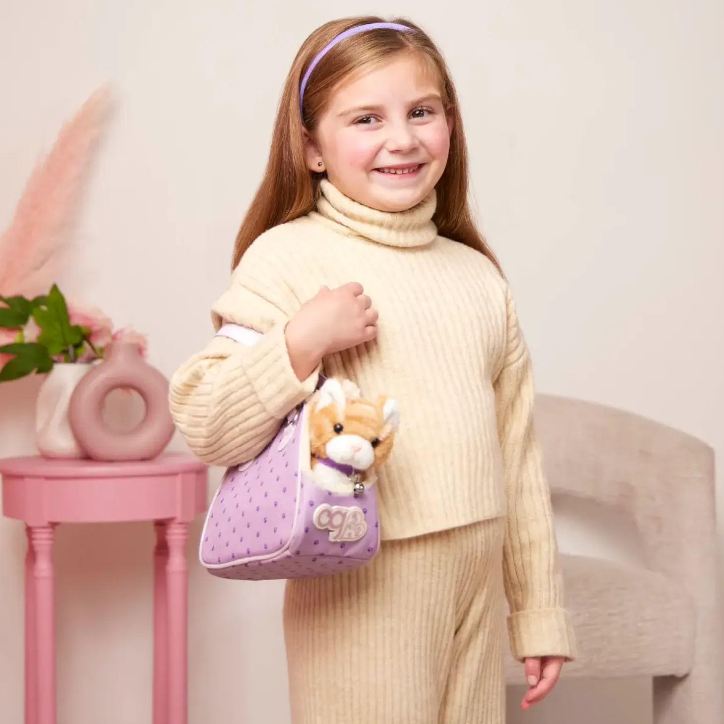 PRĄŻKOWANY KOTEK w TOREBCE – Hop in Cat Carrier