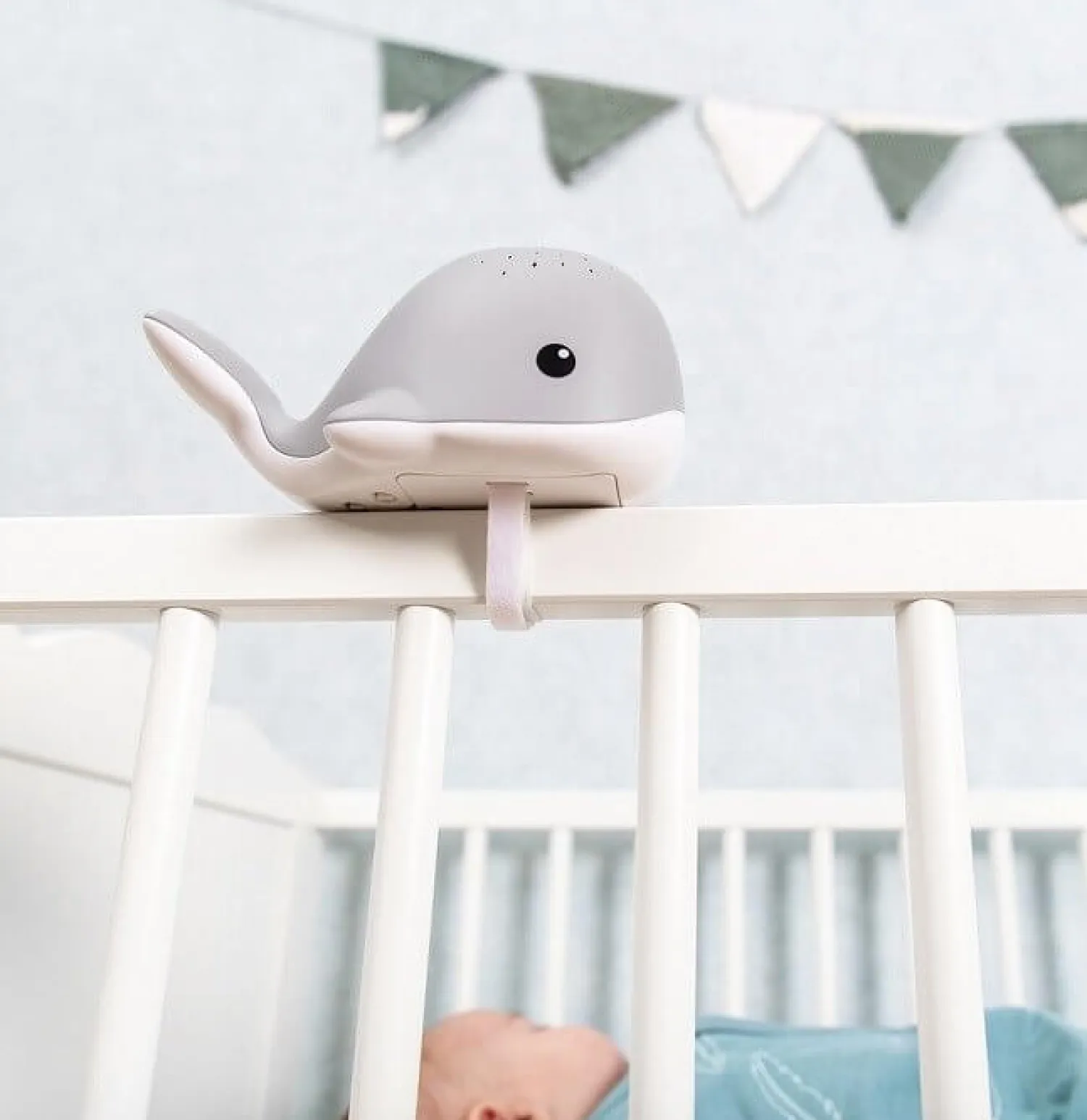 12M+|Lampki Nocne | Zazu Projektor kropelek wody Wieloryb WALLY Pink