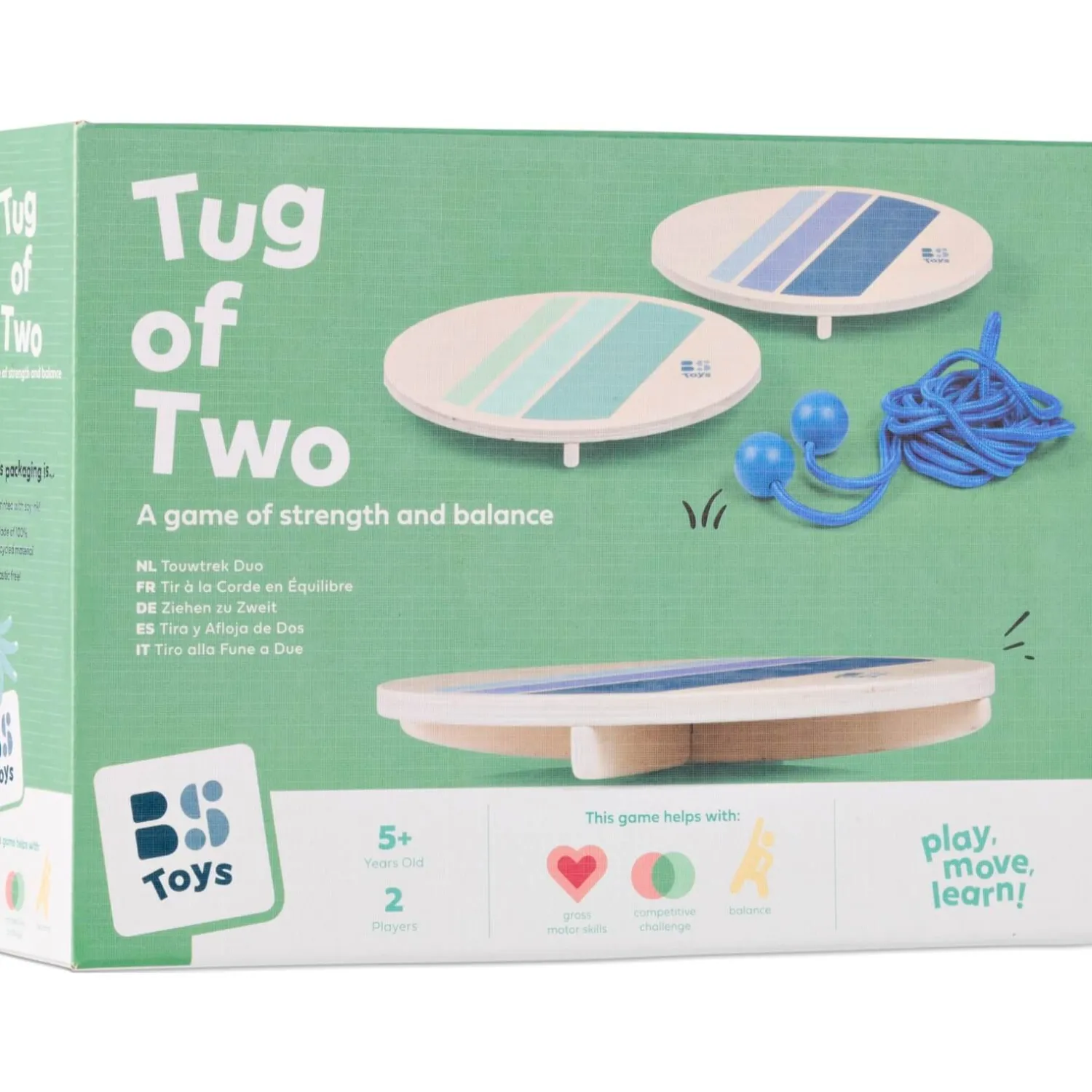 8 Lat+|6 Lat+ | BS Toys Przeciąganie liny na równoważni