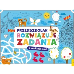 Przedszkolak rozwiązuje zadania - zeszyt niebieski