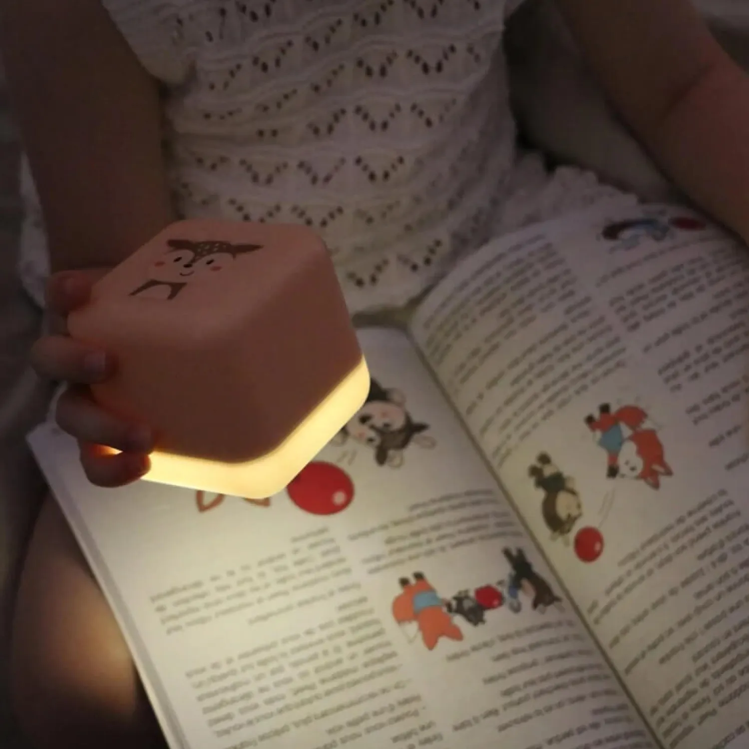 Lampki Nocne|Lampki Nocne | Cloud b Przenośna lampka nocna świecąca kostka - Sarenka Finley