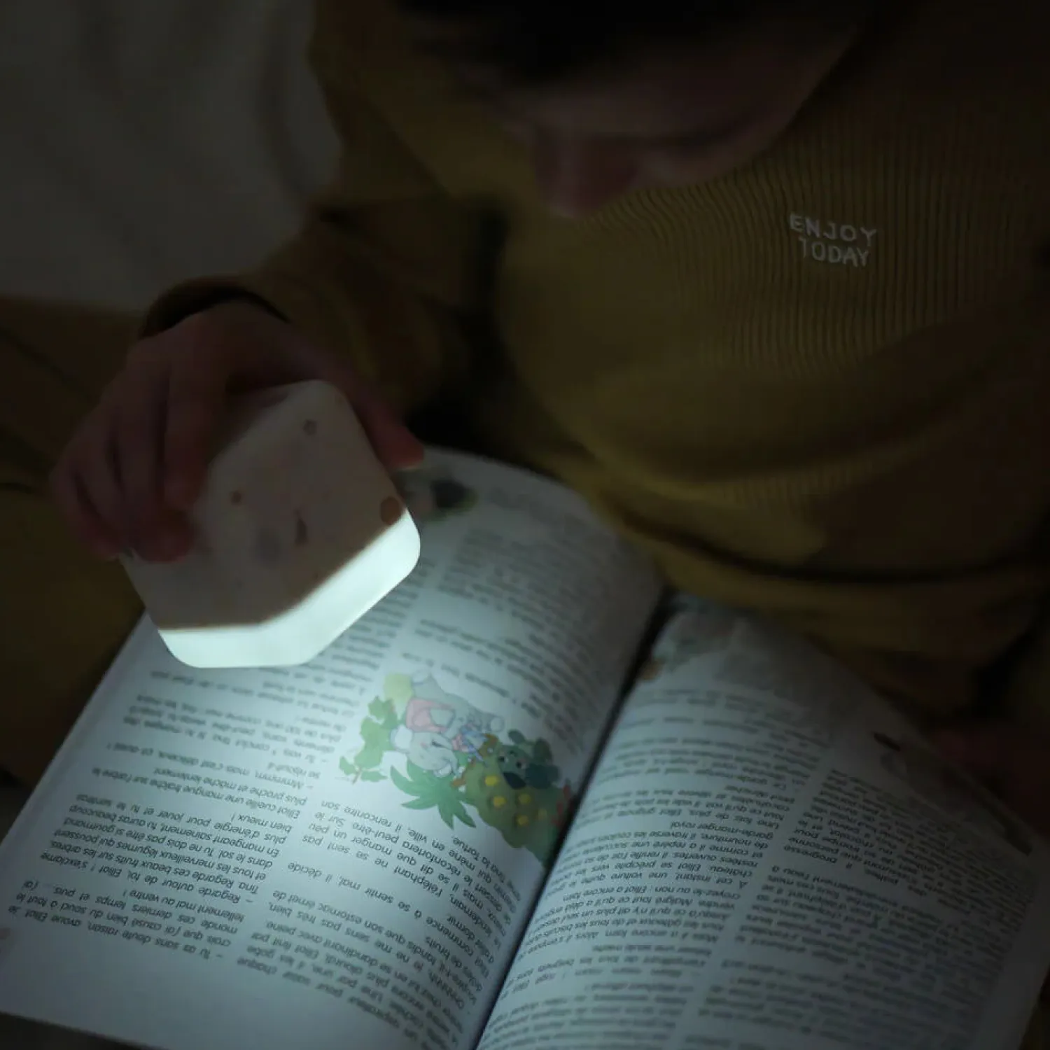 Lampki Nocne|Lampki Nocne | Cloud b Przenośna lampka nocna świecąca kostka - Kosmos