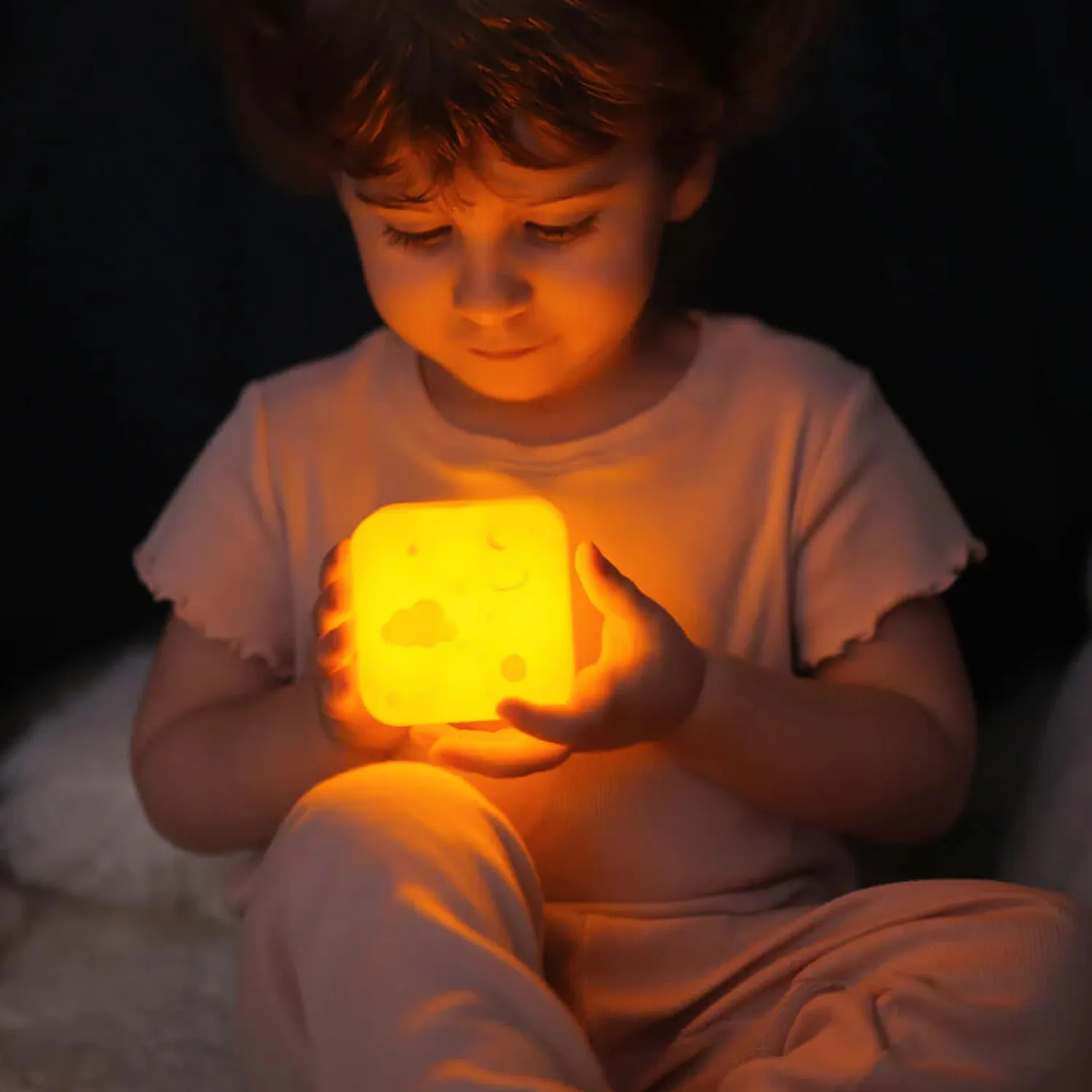 Lampki Nocne|Lampki Nocne | Cloud b Przenośna lampka nocna świecąca kostka - Kosmos