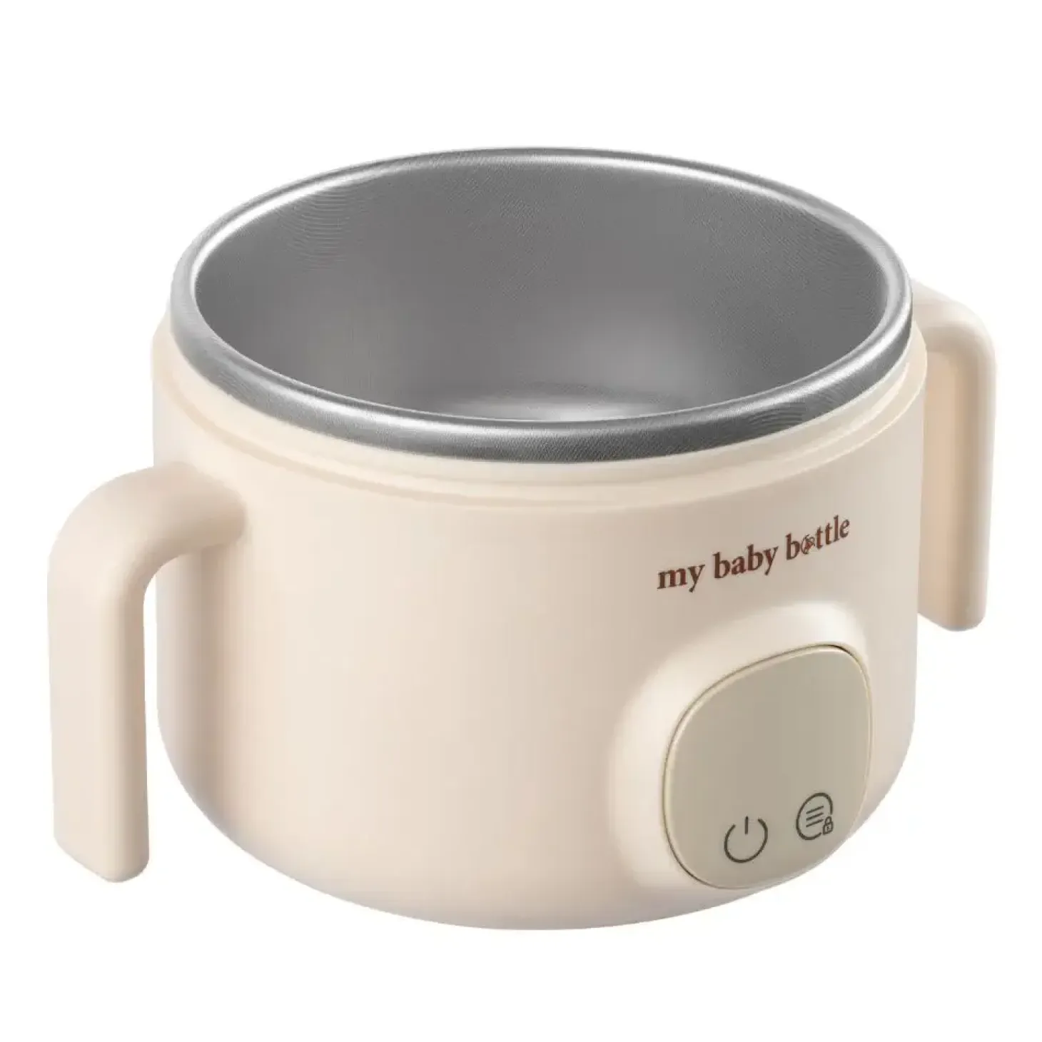 Przenośny podgrzewacz do jedzenia dla dzieci MyBabyBowl - White