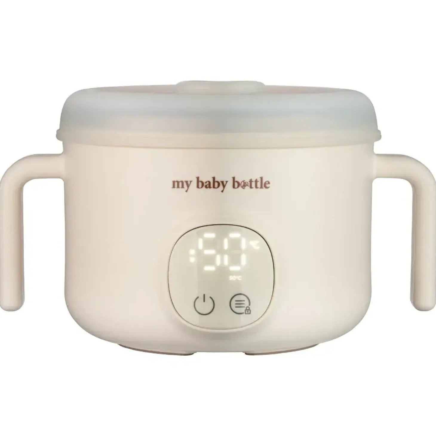 Przenośny podgrzewacz do jedzenia dla dzieci MyBabyBowl - White