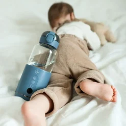 Przenośny podgrzewacz MyBabyBottle do butelek, wody i mleka - Blue