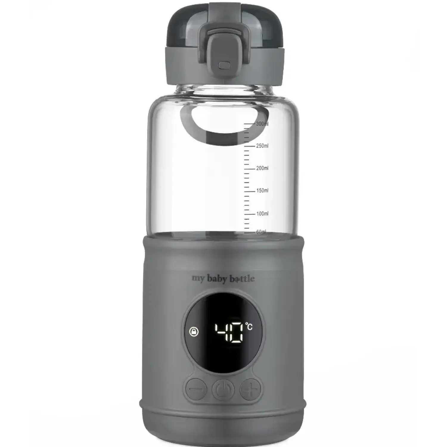 Akcesoria Do Butelek|Butelki I Akcesoria | MyBabyBottle Przenośny podgrzewacz PRO do butelek, wody i mleka - Grey