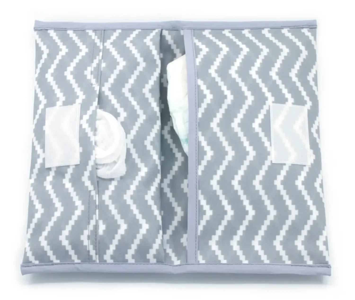 Przewijaki Podróżne|Przewijaki Podróżne | KipKep Przewijak podróżny Napper combi-set, silver grey