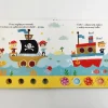 2-5 Lat|0-2 Lat | HarperCollins Przyjęcie u piratów! Akademia Mądrego Dziecka. Zabawy z dźwiękiem