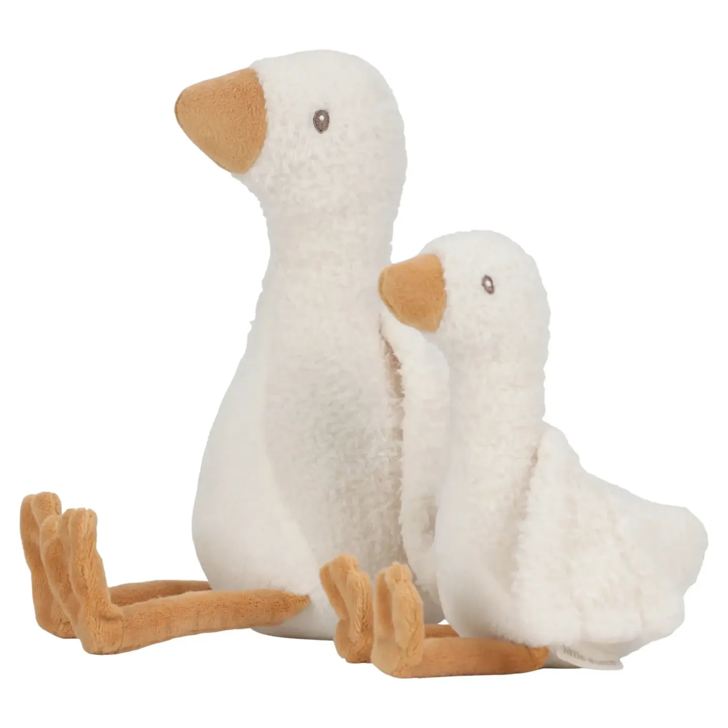 12M+|6 Lat+ | Little Dutch Przytulanka gąska 25 cm Newborn Naturals